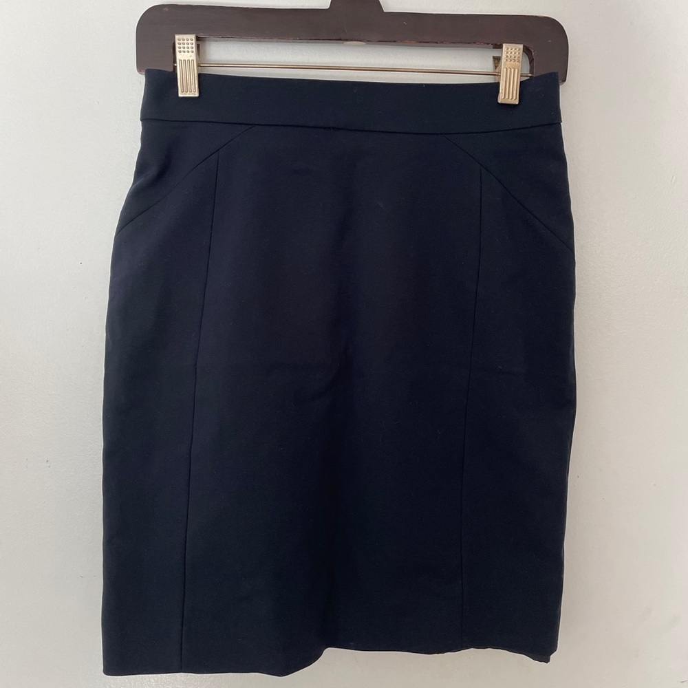 H&M Navy Skirt NWOT